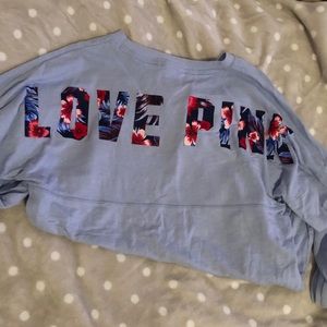 LOVE PINK tropical long sleeve